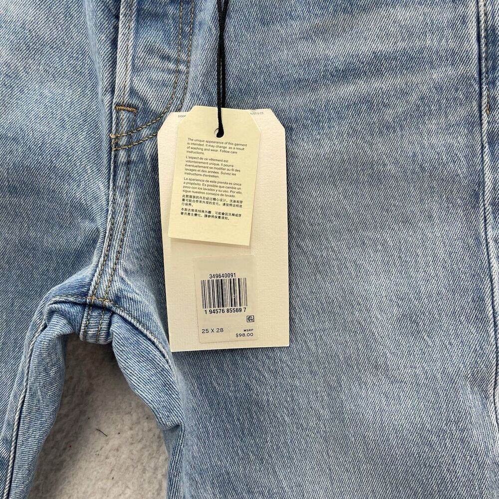 Levi’s Wedgie Jeans Women's 25x28 Blue Straight High Rise Preppy American Denim - Picture 3 of 14